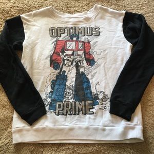 Transformers Optimus Prime Medium Sweatshirt